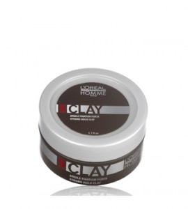 L'Oréal Homme Clay extra tartású wax matt hatással