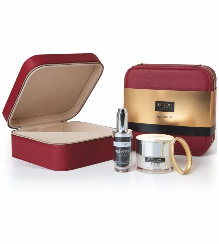 Peptide Lift Modelláló-Bőrfeszesítő Ajándékcsomag - Aranyszínű Karkötővel -Exkluzív Ékszerdobozban